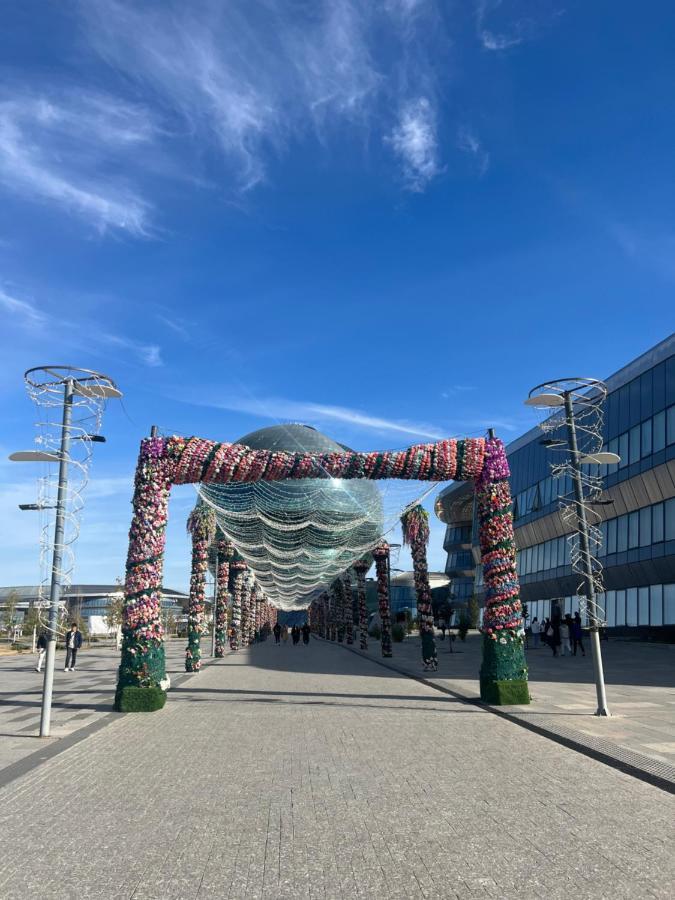Уютная Квартира На Expo-Smart Замок Leilighet Astana Eksteriør bilde